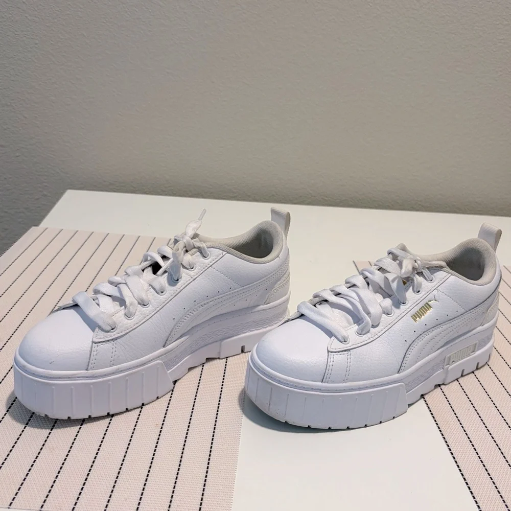 PUMA Mayze Classic Sneakers - White - 6.5 - Picture 11 of 15